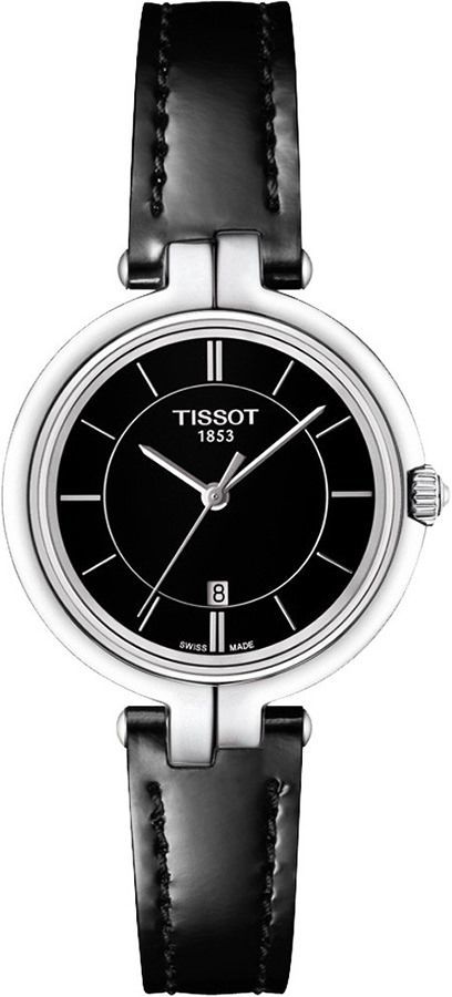 Tissot T-Lady  Black Dial 30 mm Quartz Watch For Women - 1