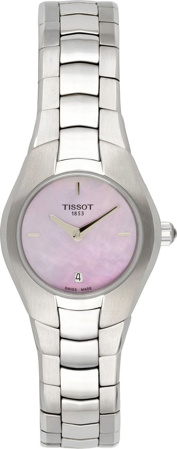 Tissot T-Lady T Round MOP Dial 25.9 mm Quartz Watch For Women - 1