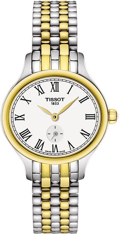 Tissot T-Lady Bella Ora Silver Dial 27.2 mm Quartz Watch For Women - 1