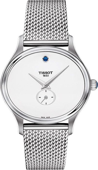 Tissot T-Lady Bella Ora Silver Dial 31.4 mm Quartz Watch For Women - 1
