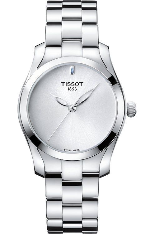 Tissot T Wave 30 mm Watch in Silver Dial