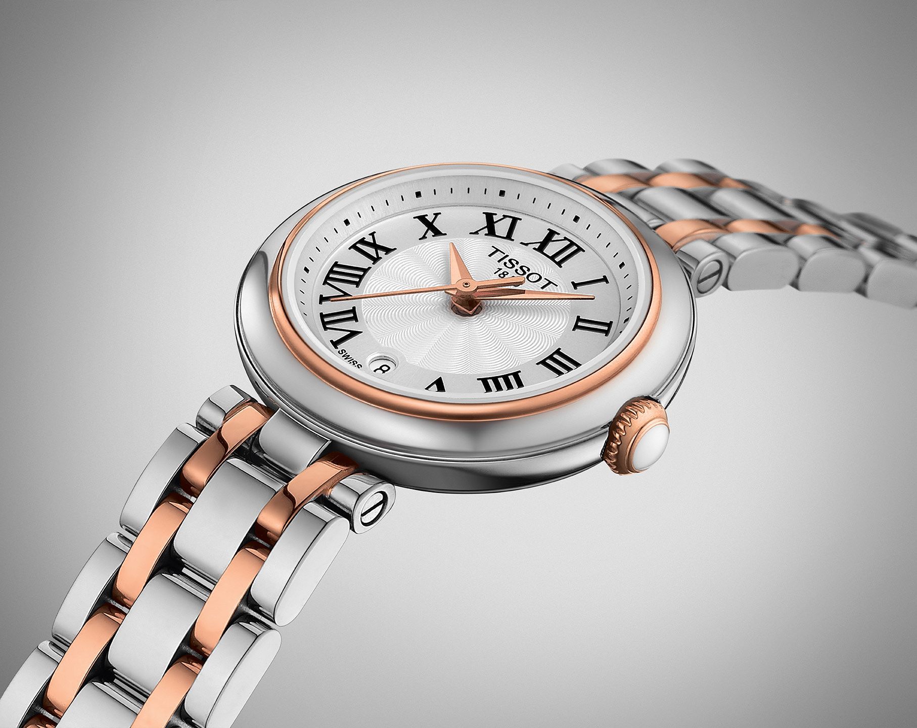 Tissot Tissot Bellissima 26 mm Watch in White Dial For Women - 4