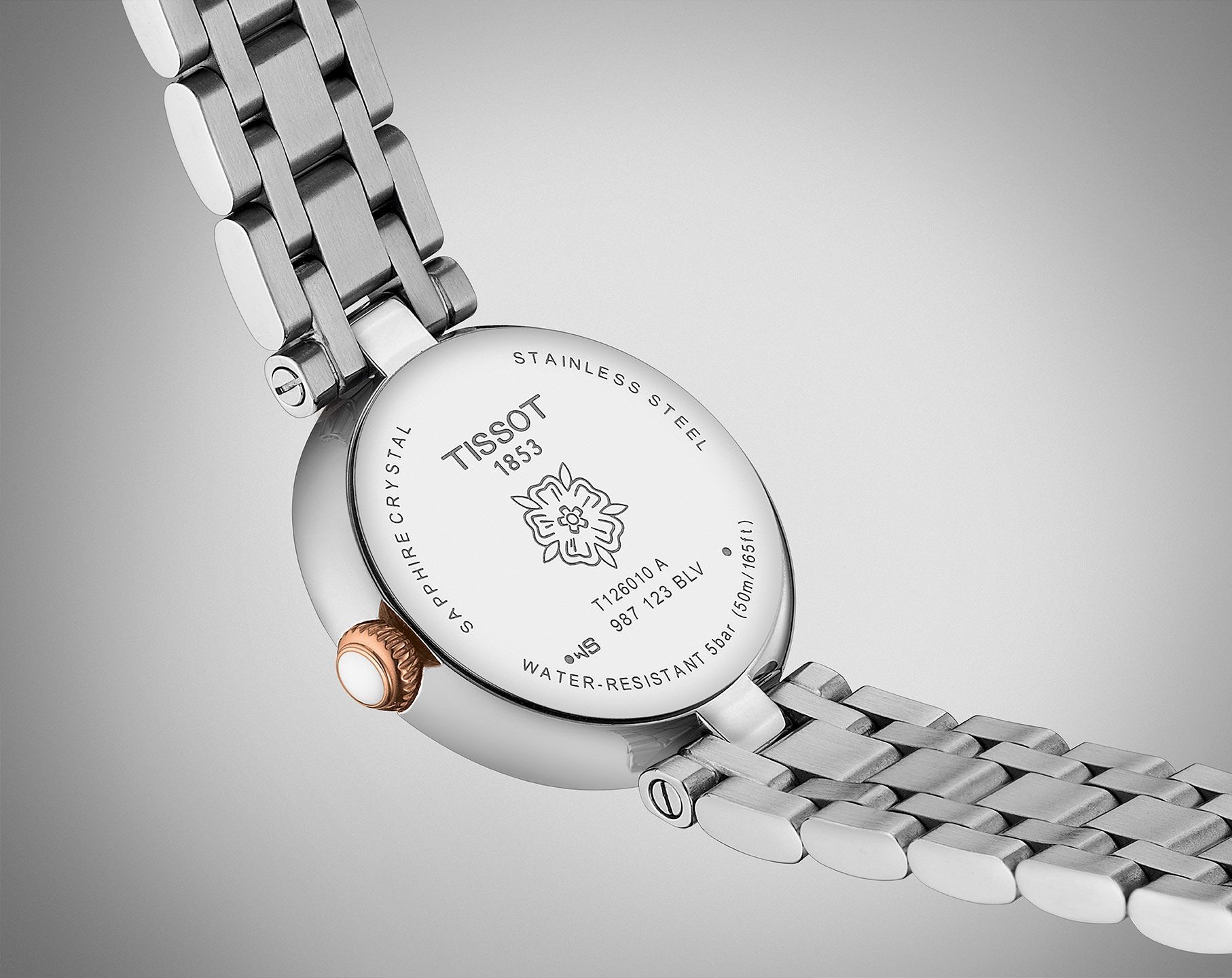Tissot Tissot Bellissima 26 mm Watch in White Dial For Women - 5
