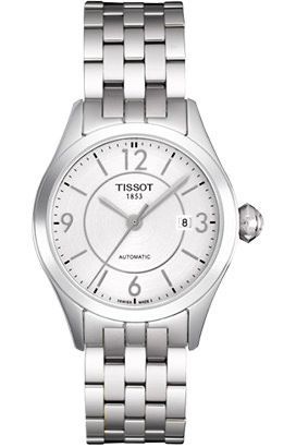 Tissot T-Classic T One Automatic Silver Dial 28 mm Automatic Watch For Women - 1