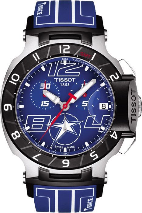 Tissot Touch Collection Nicky Hayden Blue Dial 45 mm Quartz Watch For Men - 1