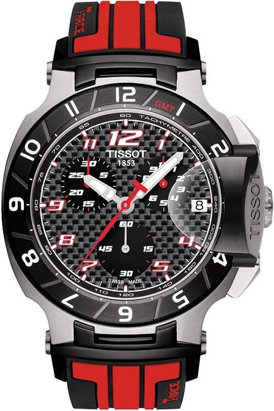 Tissot Touch Collection Moto Gp Black Dial 45 mm Quartz Watch For Men - 1