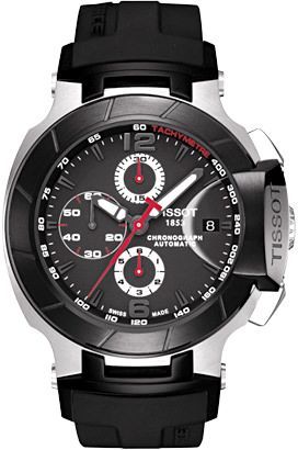 Tissot T-Sport  Black Dial 45 mm Automatic Watch For Men - 1