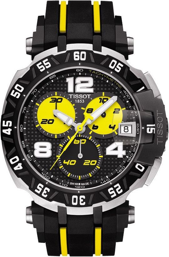 Tissot Special Collections T Race Black Dial 43 mm Quartz Watch For Men - 1