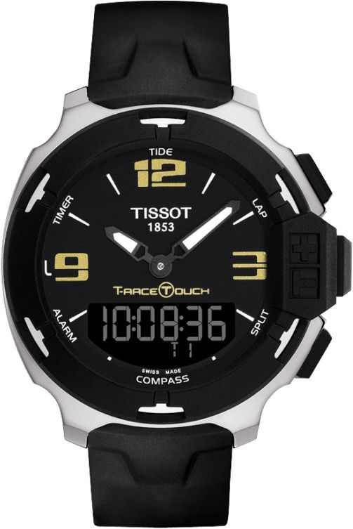 Tissot T Race Touch 42 mm Watch in Black Dial For Men - 1