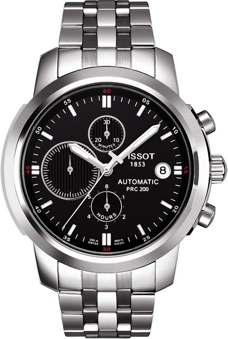 Tissot Tissot PRC 200 42 mm Watch in Black Dial For Men - 1