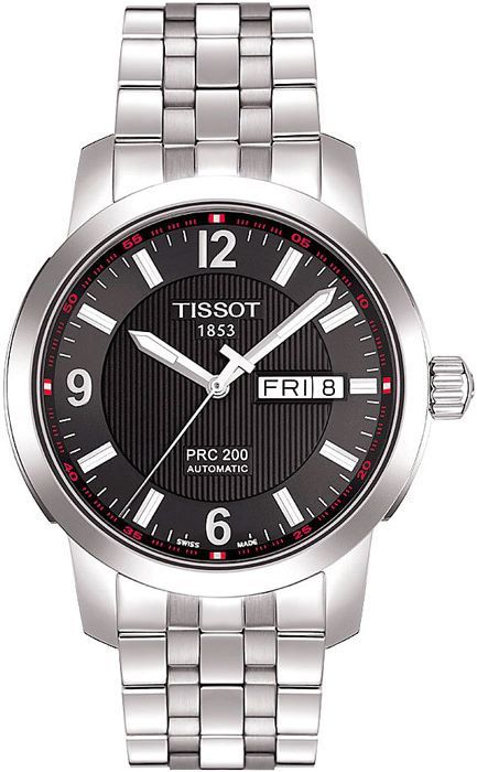 Tissot T-Sport Tissot PRC 200 Black Dial 40 mm Automatic Watch For Men - 1