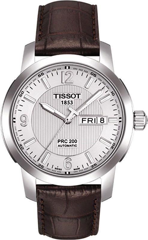 Tissot T-Sport Tissot PRC 200 Silver Dial 40 mm Automatic Watch For Men - 1