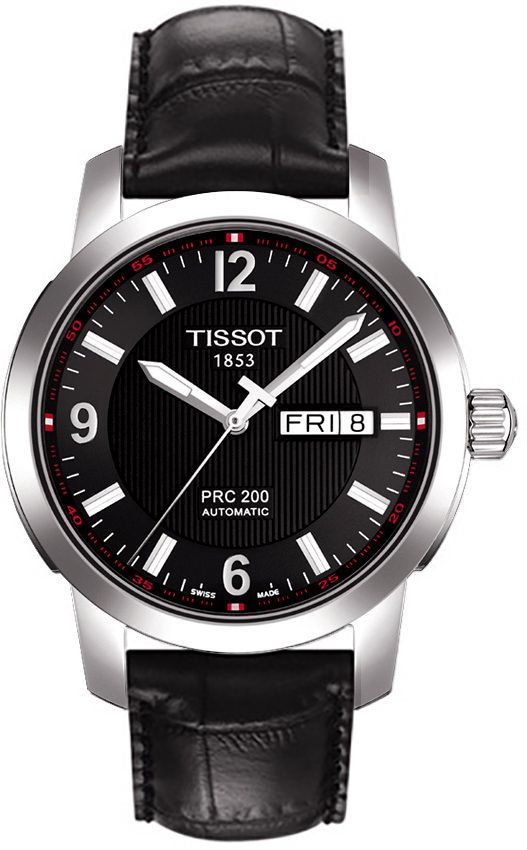 Tissot Tissot PRC 200 40 mm Watch in Black Dial For Men - 1