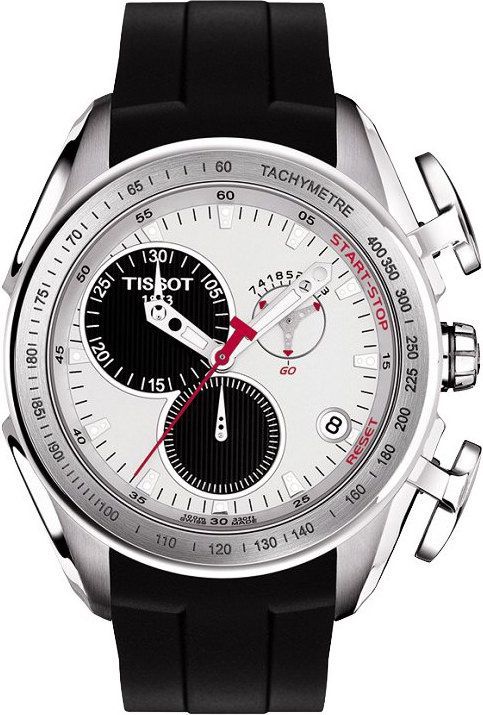 Tissot T-Sport  Silver Dial 43 mm Quartz Watch For Men - 1