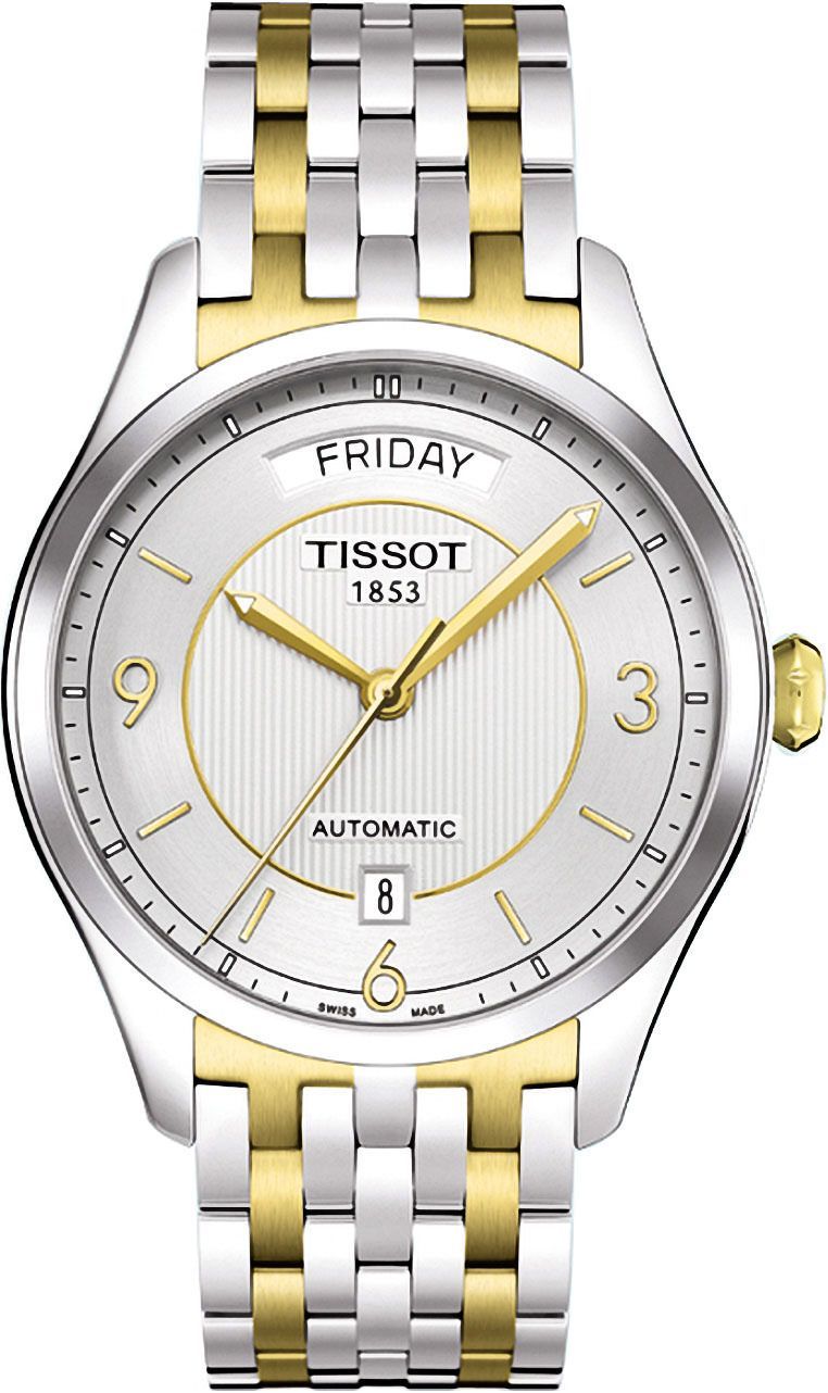 Tissot T-Classic T One Automatic Silver Dial 39 mm Automatic Watch For Men - 1