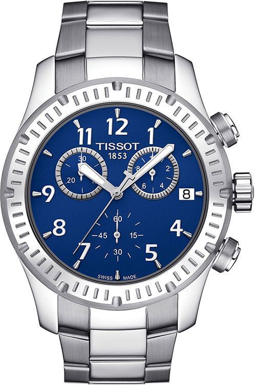 Tissot Tissot V8 43 mm Watch in Blue Dial