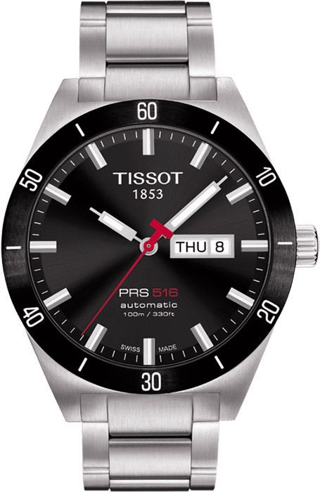 Tissot T-Sport PRS 516 Automatic Gent Black Dial 42 mm Automatic Watch For Men - 1