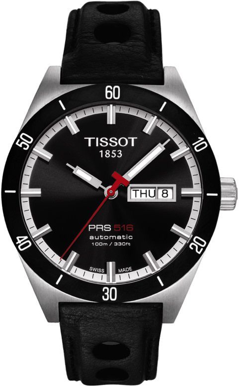 Tissot T-Sport PRS 516 Automatic Gent Black Dial 42 mm Automatic Watch For Men - 1