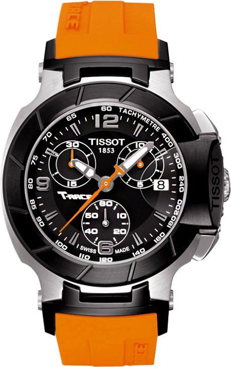 Tissot T-Sport  Black Dial 37 mm Quartz Watch For Women - 1
