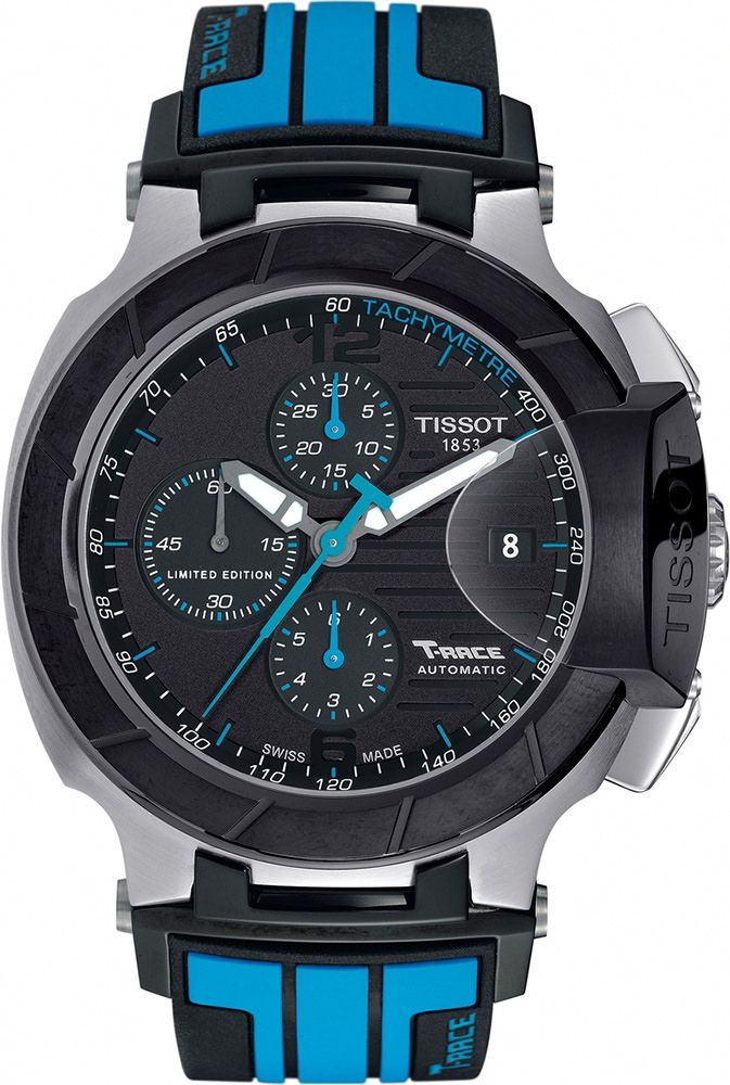 Tissot T-Sport  Black Dial 45.3 mm Automatic Watch For Men - 1
