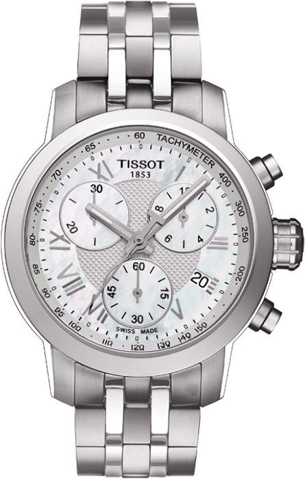 Tissot T-Sport Tissot PRC 200 MOP Dial 35 mm Quartz Watch For Women - 1