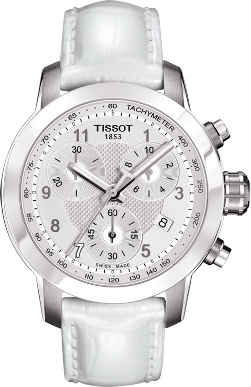 Tissot T-Sport Tissot PRC 200 White Dial 34 mm Quartz Watch For Women - 1