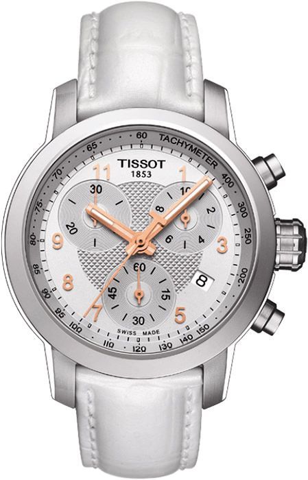 Tissot Tissot PRC 200 35 mm Watch in Silver Dial For Women - 1