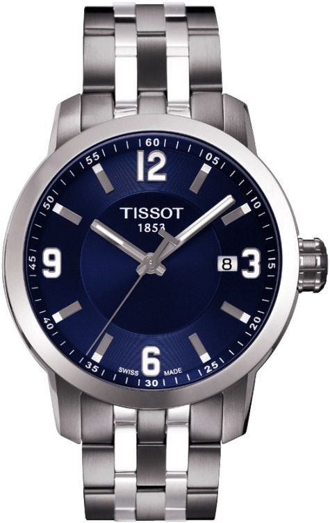 Tissot T-Sport Tissot PRC 200 Blue Dial 39 mm Quartz Watch For Men - 1