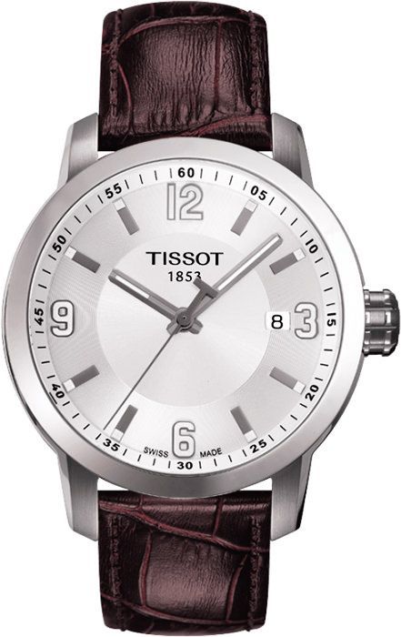 Tissot T-Sport Tissot PRC 200 White Dial 39 mm Quartz Watch For Men - 1