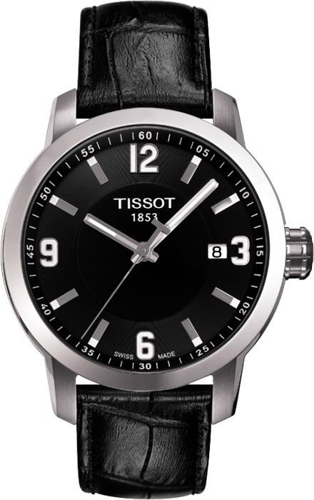 Tissot Tissot PRC 200 39 mm Watch in Black Dial For Men - 1