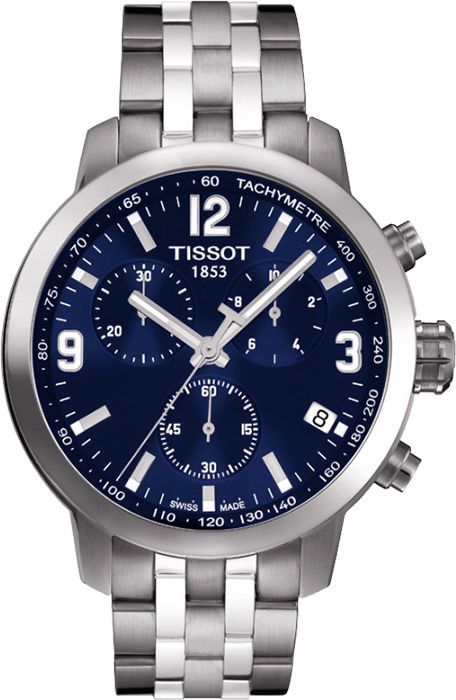 Tissot Tissot PRC 200 42 mm Watch in Blue Dial For Men - 1
