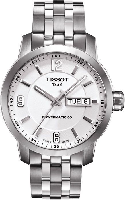 Tissot T-Sport Tissot PRC 200 White Dial 39 mm Automatic Watch For Men - 1