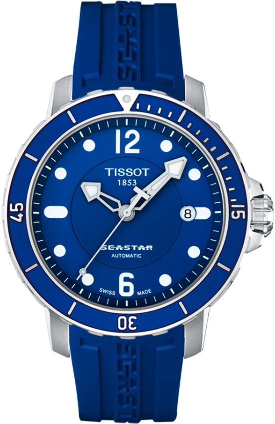 Tissot T-Sport Tissot Seastar 1000 Blue Dial 42 mm Automatic Watch For Men - 1