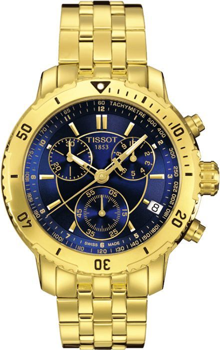 Tissot T-Sport Tissot PRS 200 Blue Dial 42 mm Quartz Watch For Men - 1