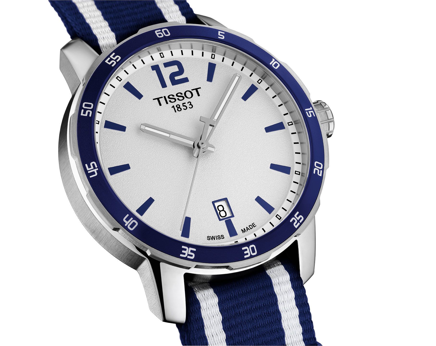 Tissot Tissot Quickster 40 mm Watch in White Dial For Unisex - 4