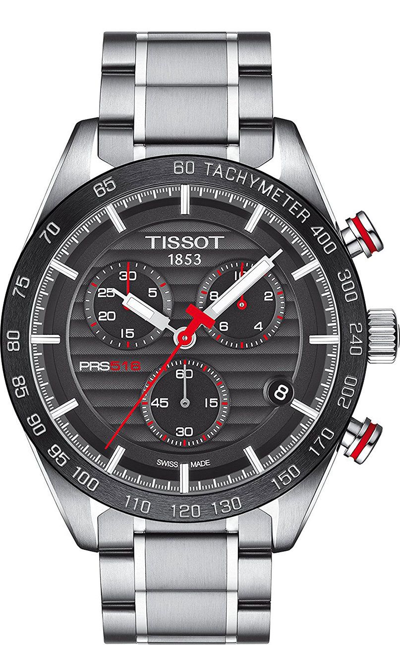 Tissot T-Sport Quartz Men Watches in Round case Black Dial