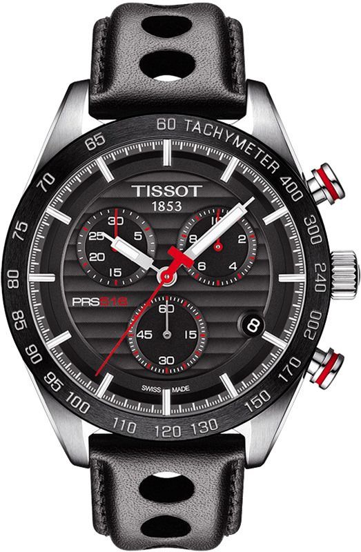 Tissot T-Sport Tissot PRS 516 Black Dial 42 mm Quartz Watch For Men - 1