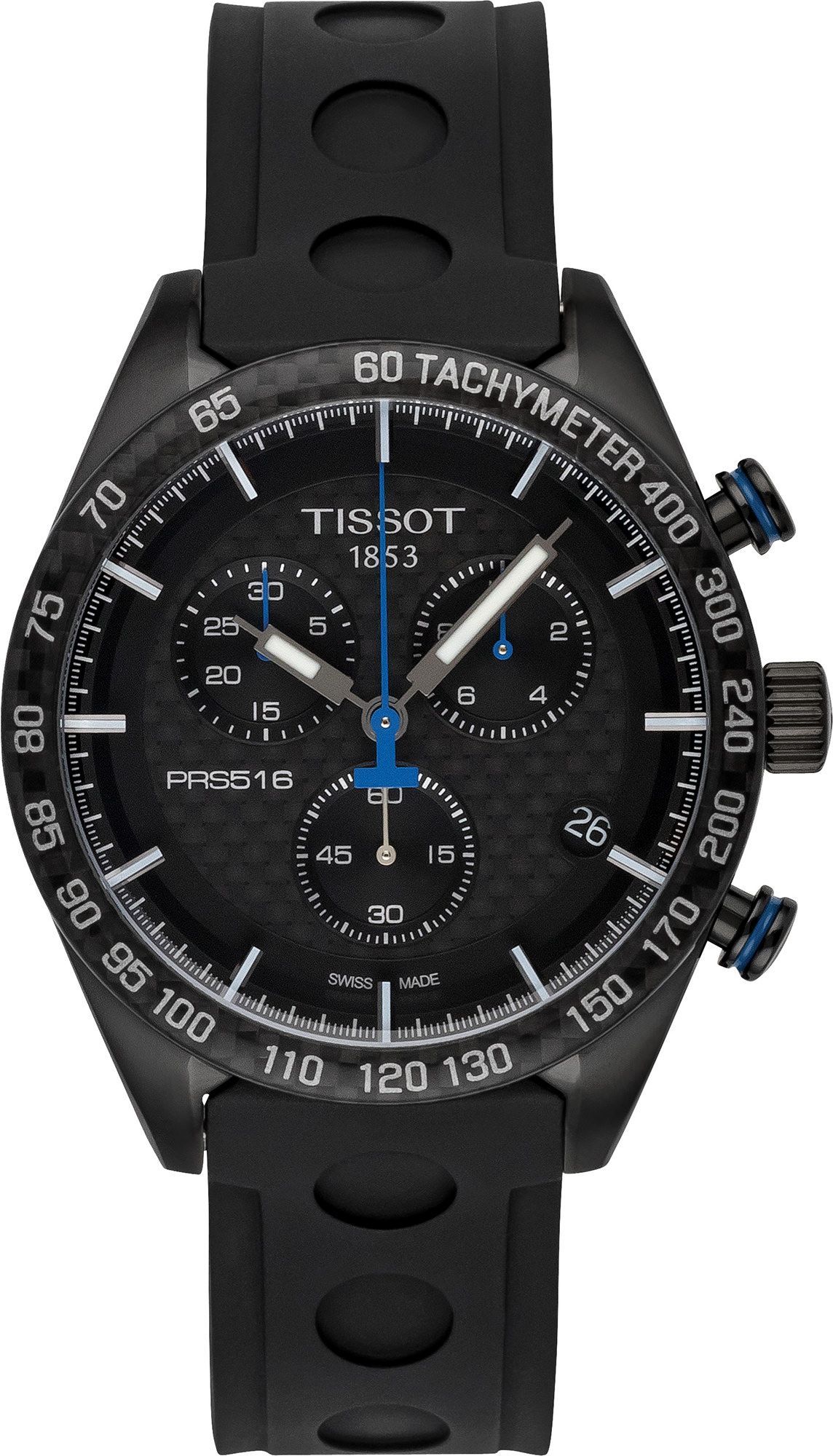 Tissot T-Sport Tissot PRS 516 Black Dial 42 mm Quartz Watch For Men - 1