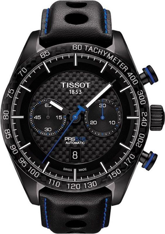 Tissot T-Sport Tissot PRS 516 Black Dial 45 mm Automatic Watch For Men - 1