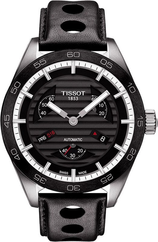 Tissot T-Sport Tissot PRS 516 Black Dial 42 mm Automatic Watch For Men - 1