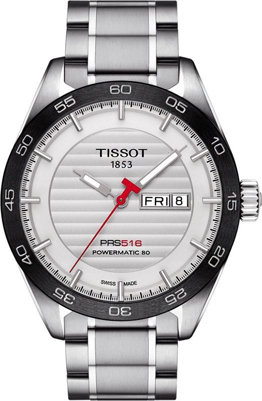 Tissot T-Sport  Silver Dial 42 mm Automatic Watch For Men - 1