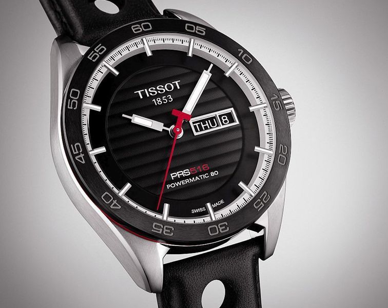 Tissot T-Sport Tissot PRS 516 Black Dial 42 mm Automatic Watch For Men - 3
