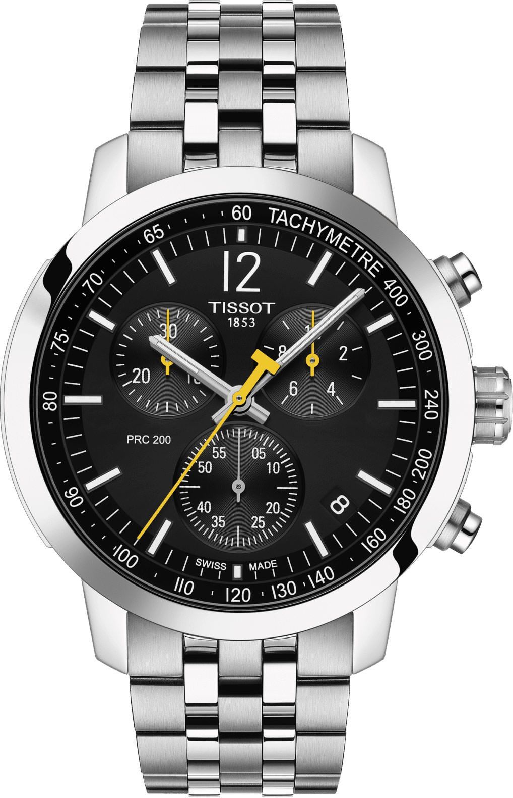 Tissot T-Sport Tissot PRC 200 Black Dial 43 mm Quartz Watch For Men - 1