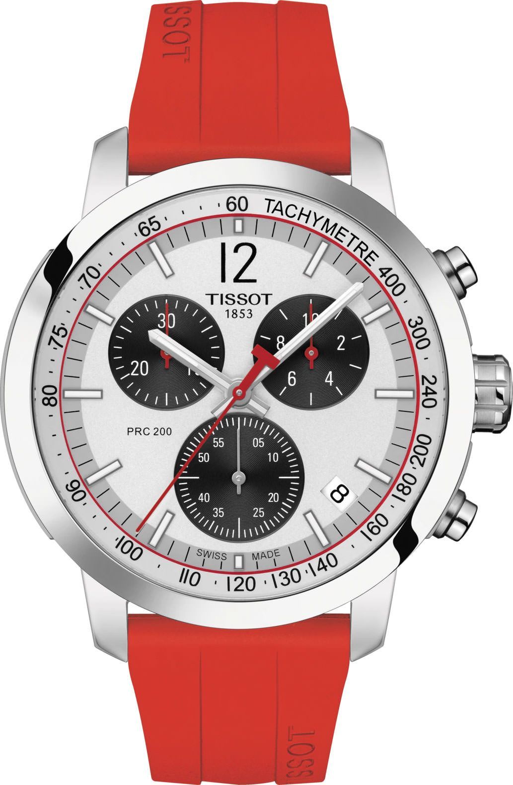 Tissot T-Sport  Silver Dial 43 mm Quartz Watch For Men - 1