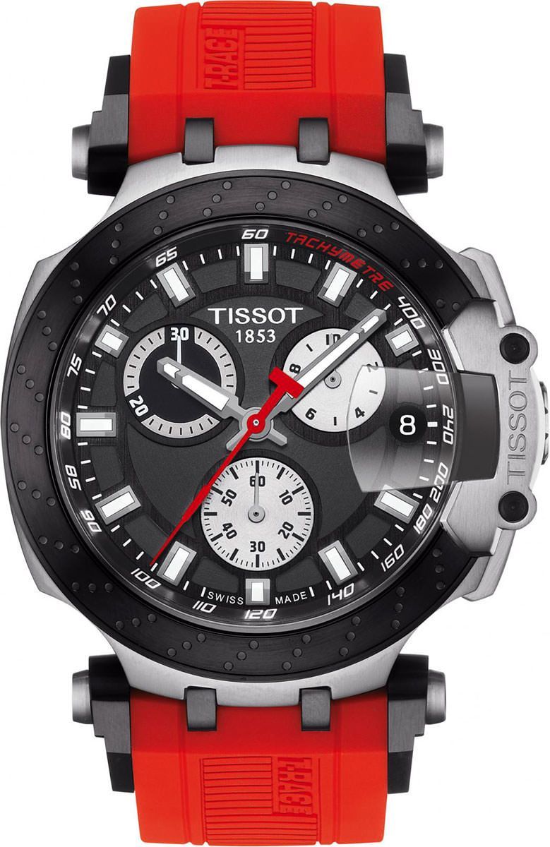 Tissot Tissot T-Race 43 mm Watch in Black Dial For Men - 1