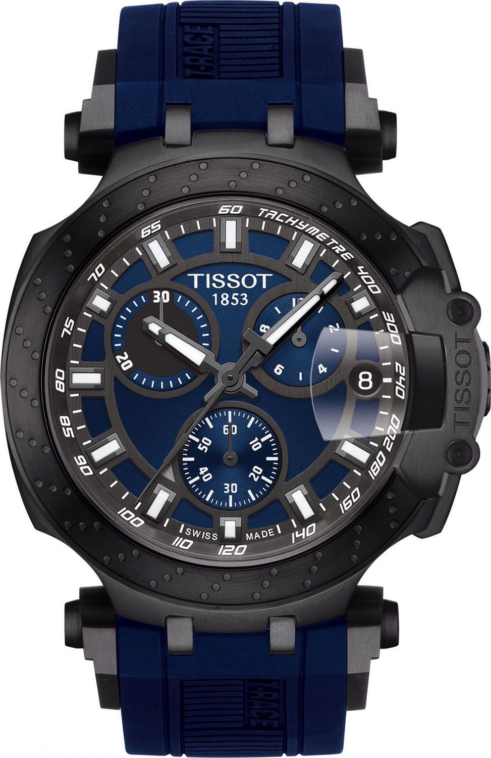 Tissot T-Sport Tissot T-Race Blue Dial 43 mm Quartz Watch For Men - 1