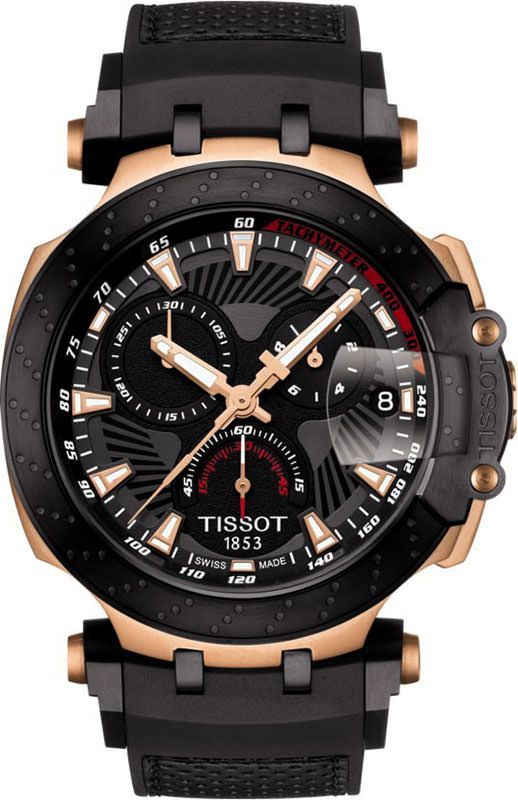 Tissot Special Collections T Race Anthracite Dial 43 mm Quartz Watch For Men - 1