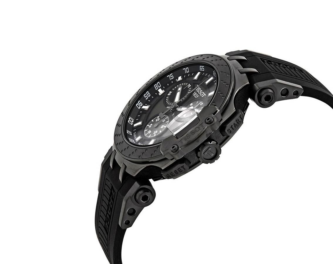 Tissot T-Sport Tissot T-Race Black Dial 43 mm Quartz Watch For Men - 2