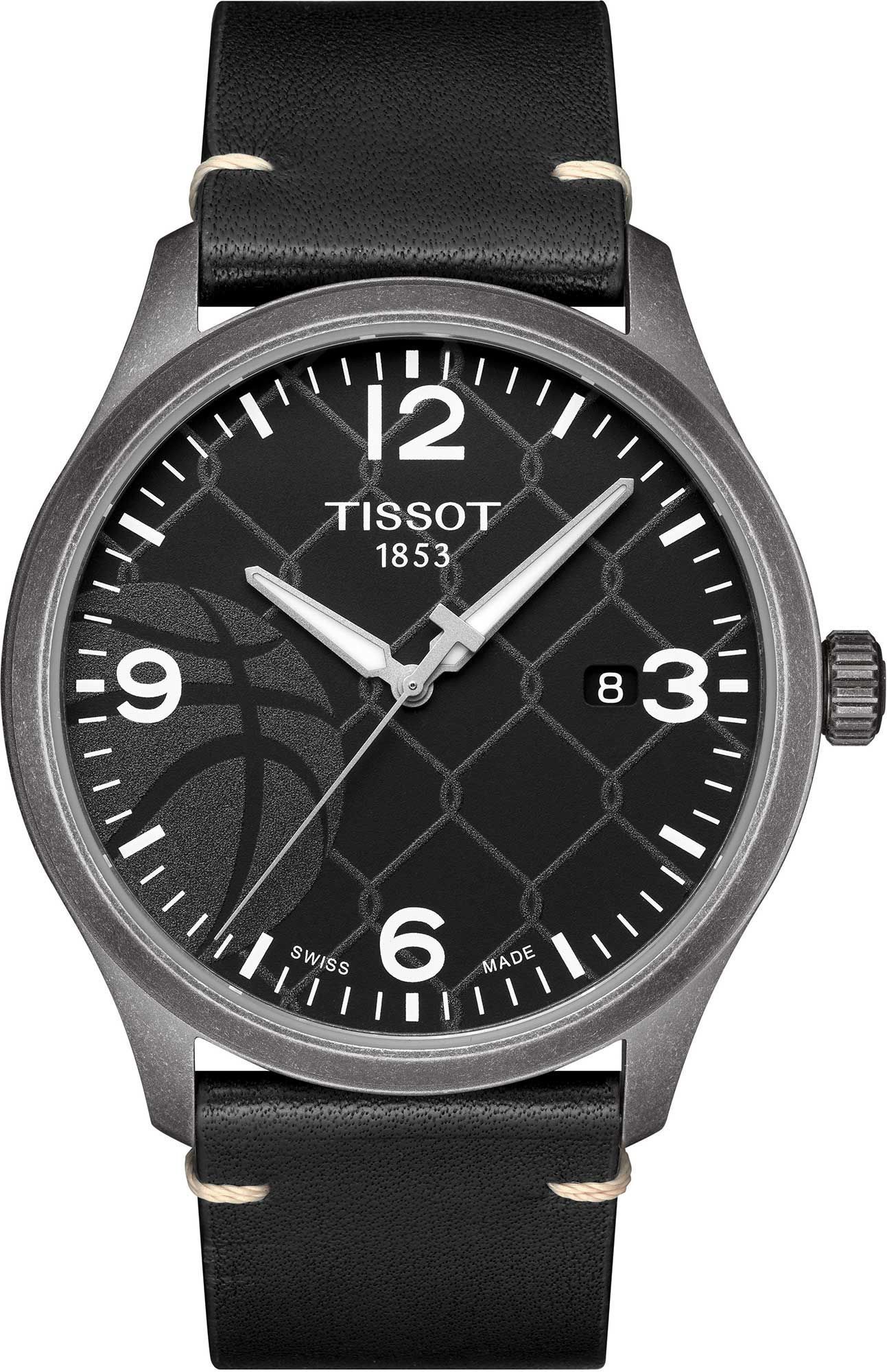 Tissot T-Sport Tissot Gent XL Anthracite Dial 42 mm Quartz Watch For Men - 1