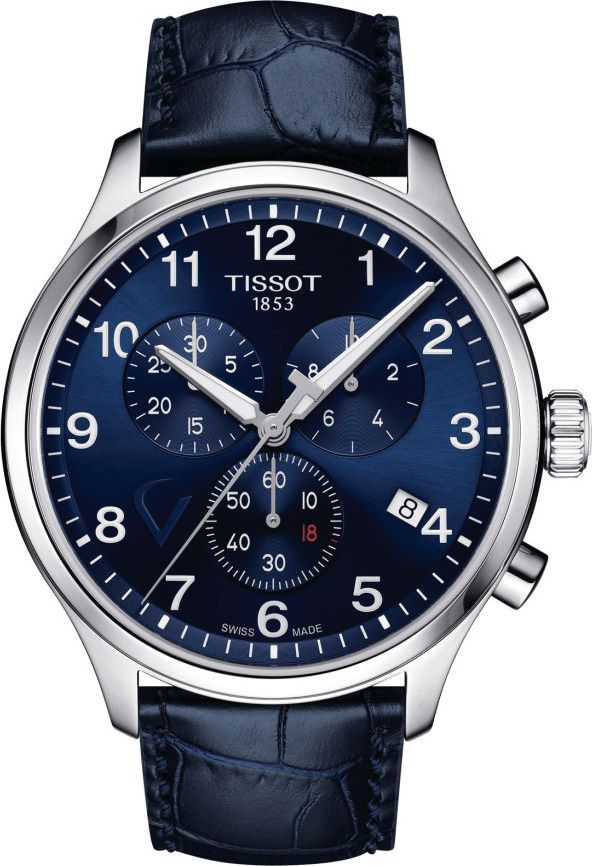 Tissot Chrono Xl Classic 45 mm Watch in Blue Dial For Men - 1